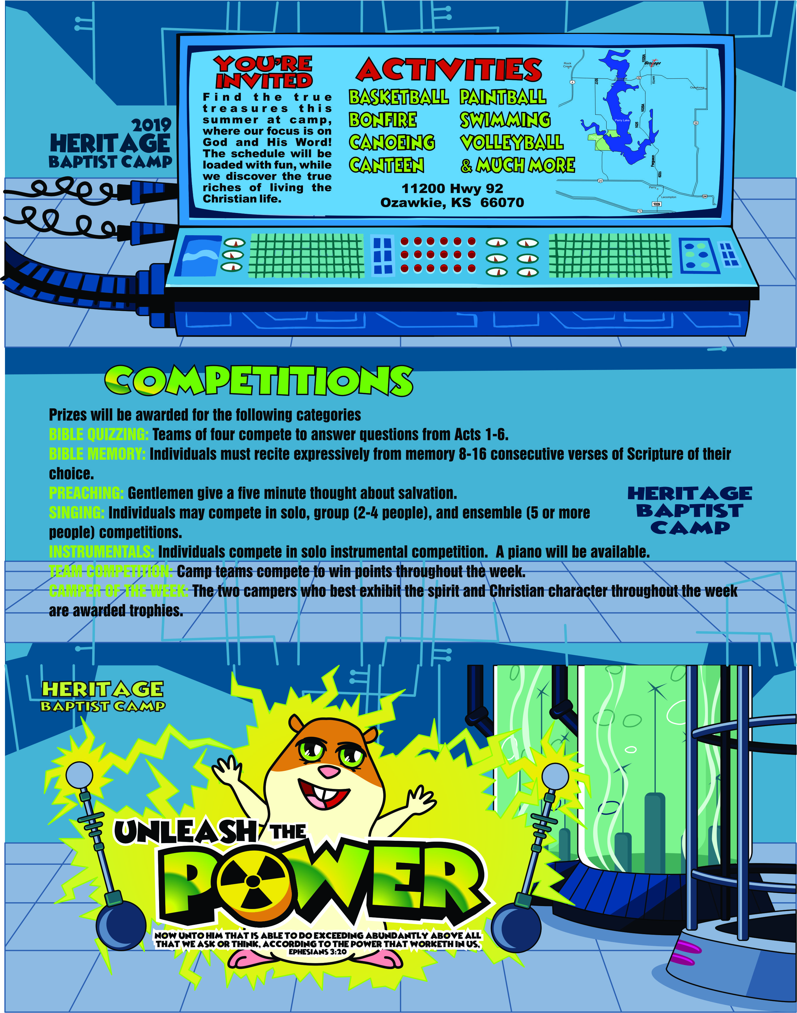 Camp 2019 advertisement Camp 2019 advertisement