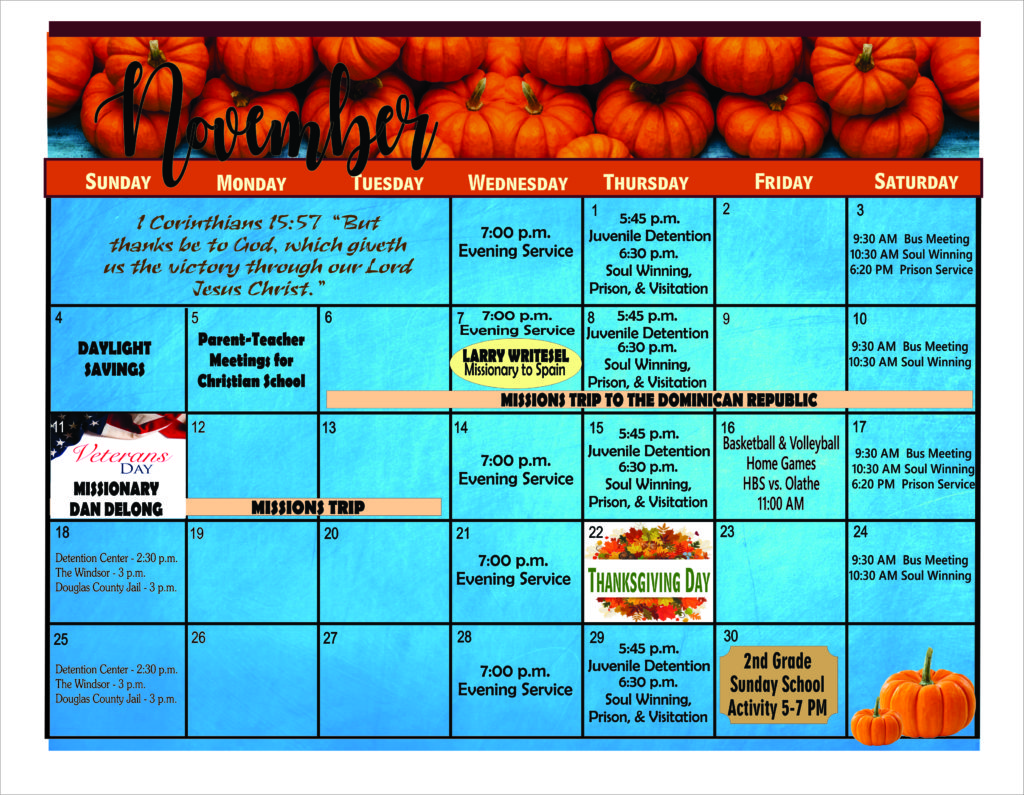 November calendar 2018 November calendar 2018