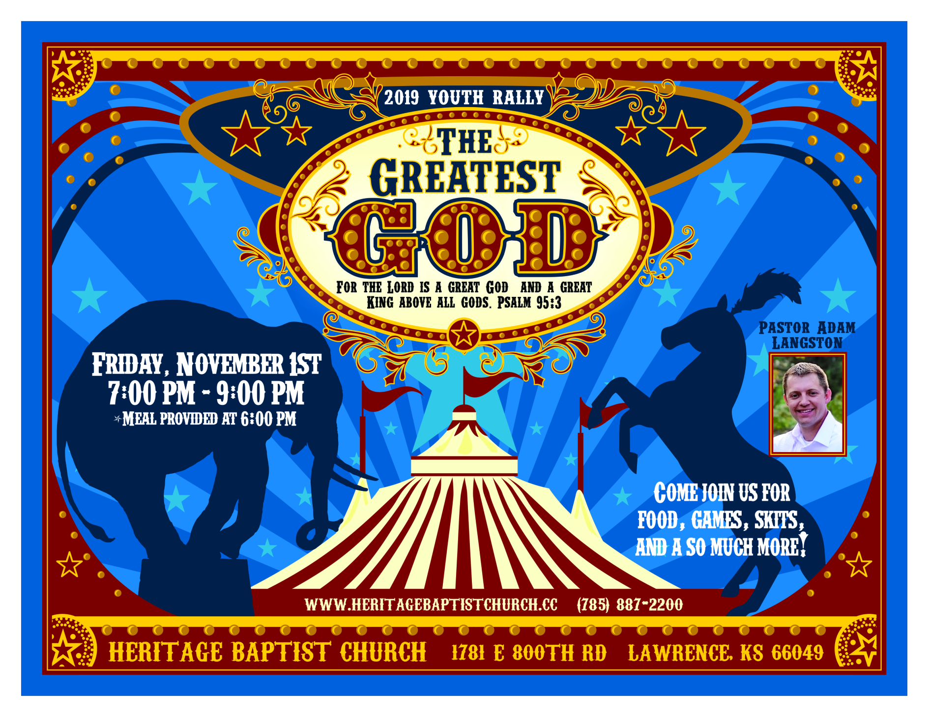 Youth Rally Flyer Youth Rally Flyer