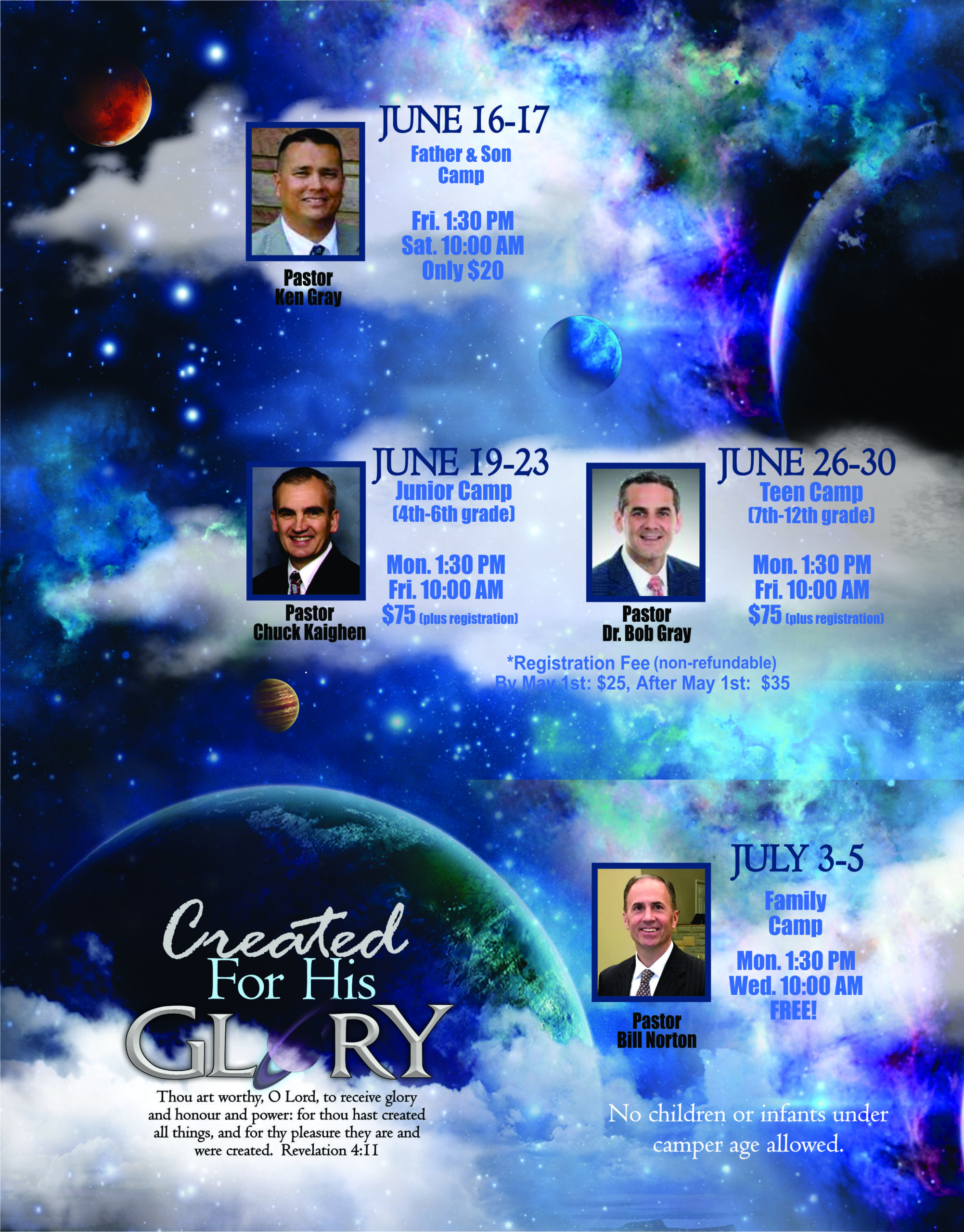 Created for His Glory SPACE Camp Brochure 2023 Website 2