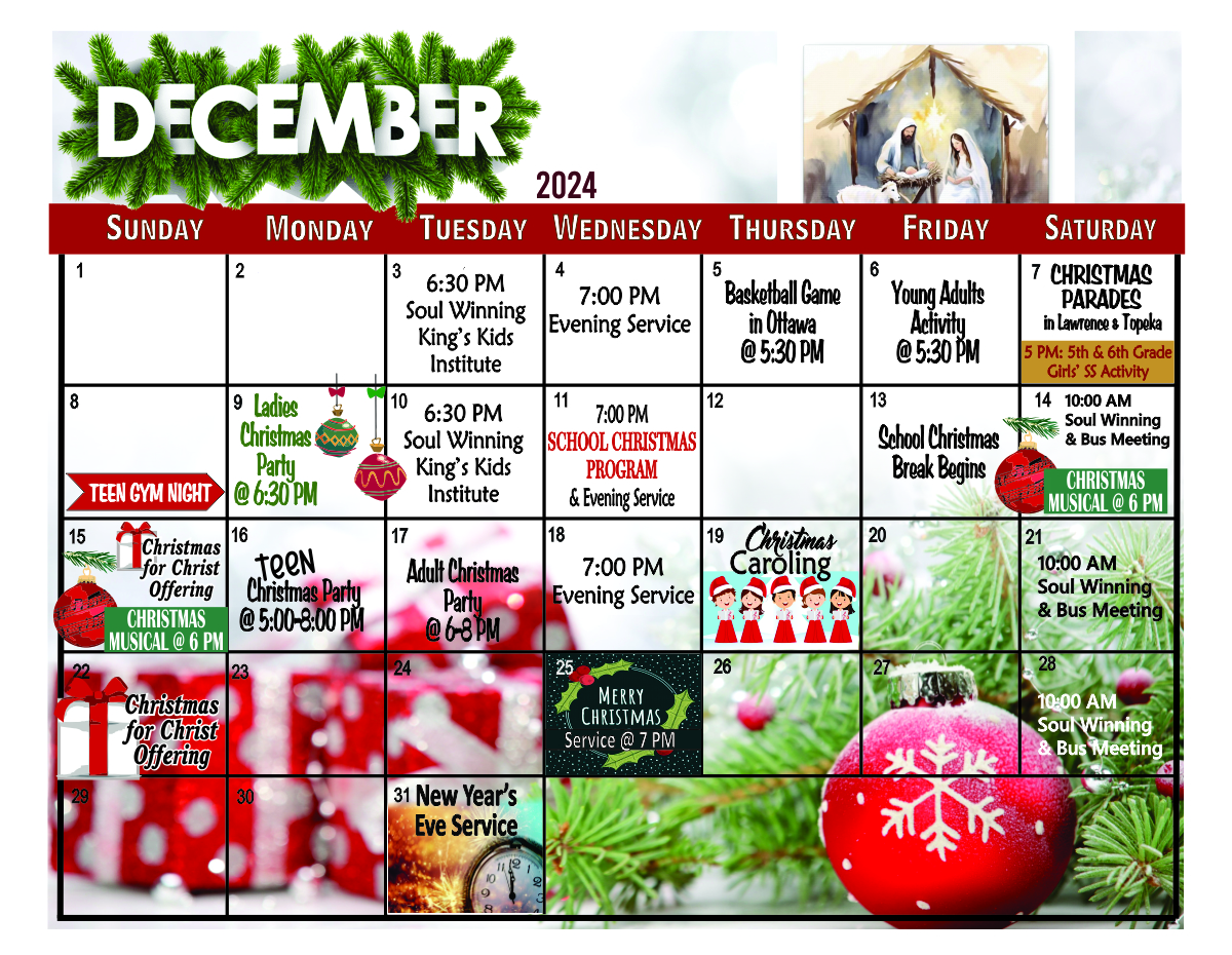 December calendar